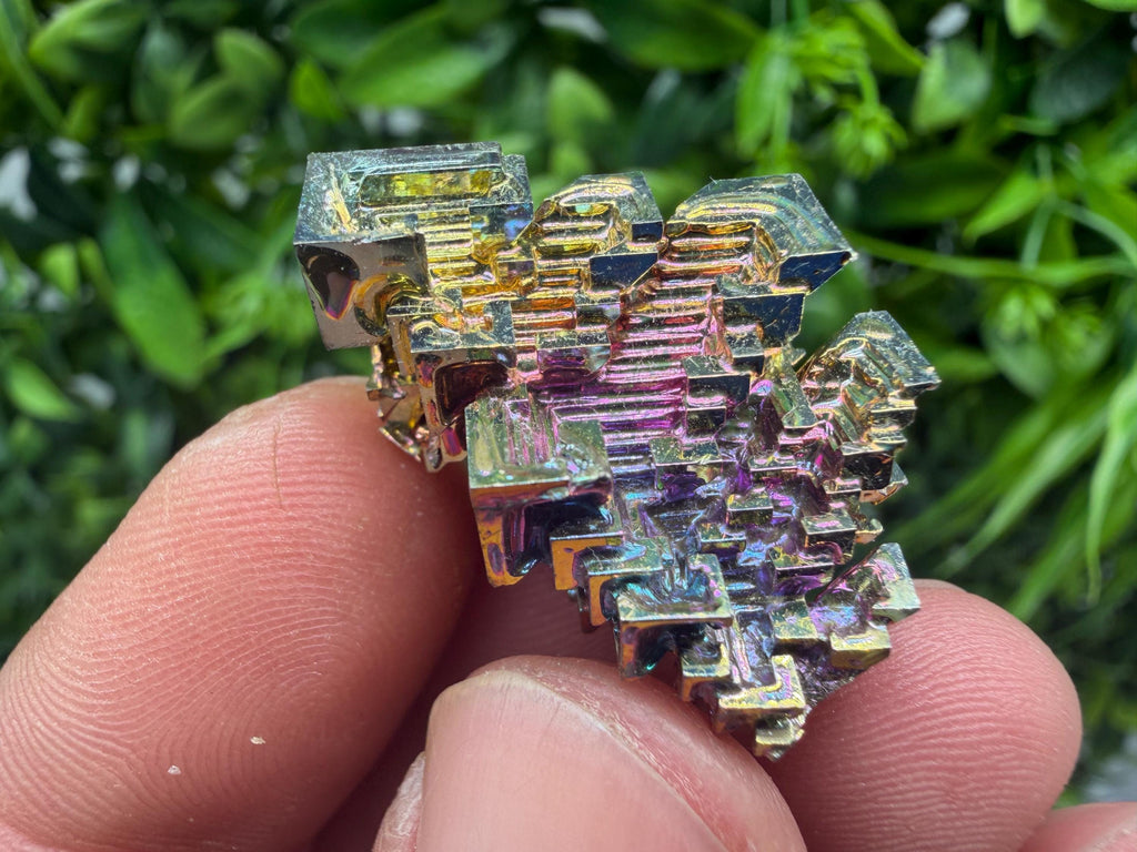 Rainbow Bismuth Crystal: Rare Gemstone Specimen,wholesale Bismuth
