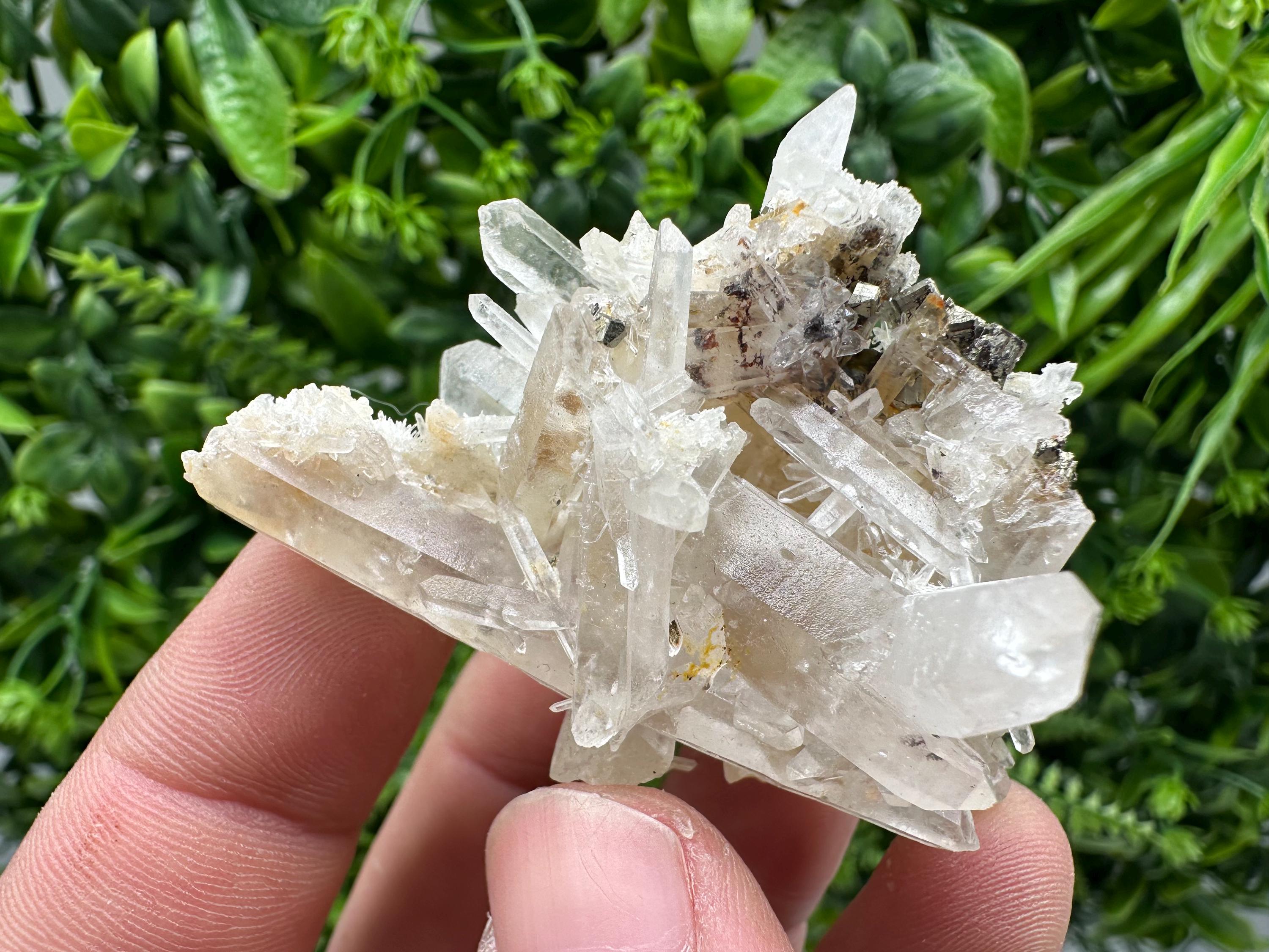 Transparent Quartz Crystal Cluster, 9th September mine,Mine, Bulgaria,natural,collection mineral specimen