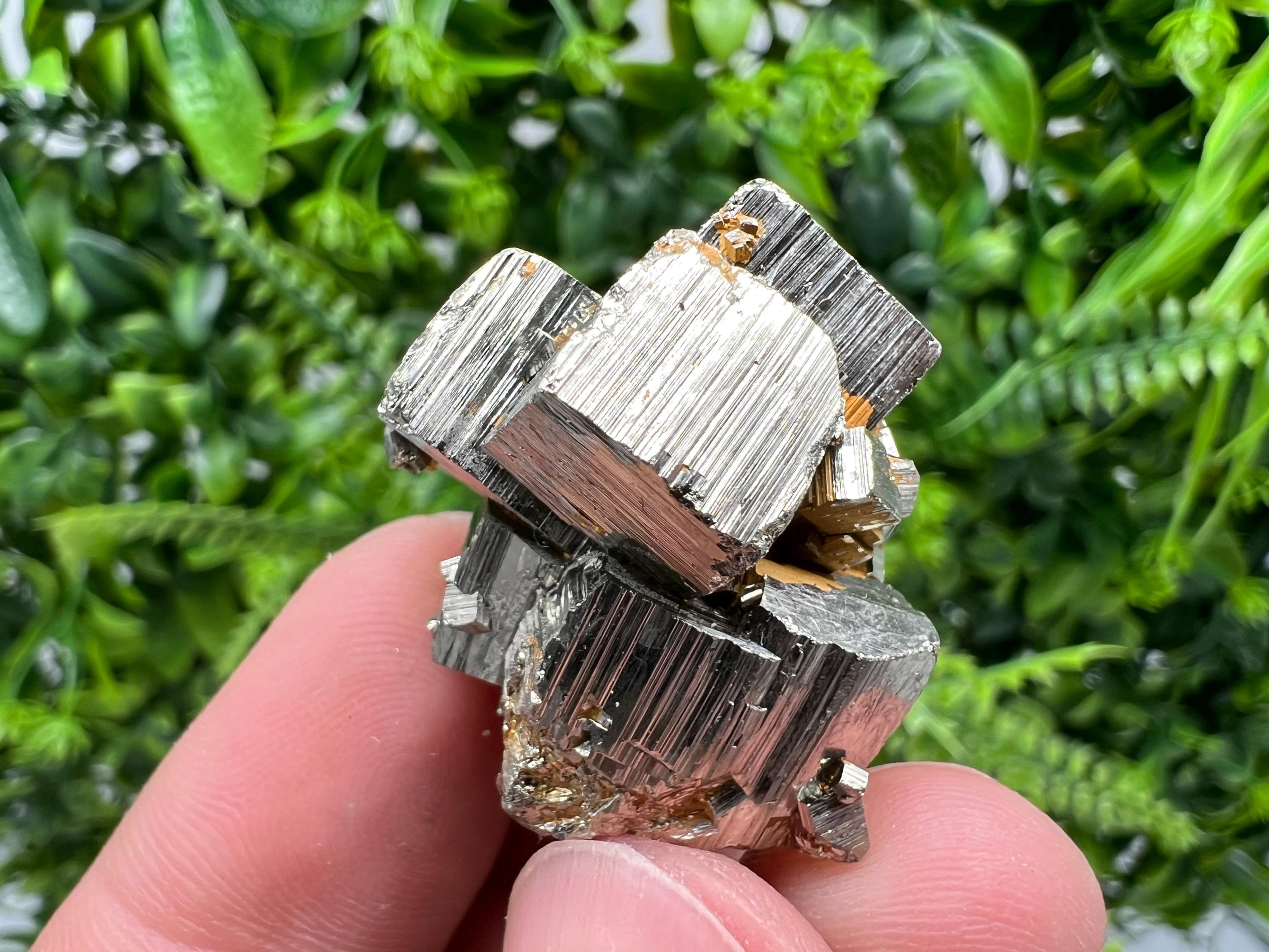 Floating Pyrite Crystal: Rare Mineral Specimen, Borieva Bulgaria