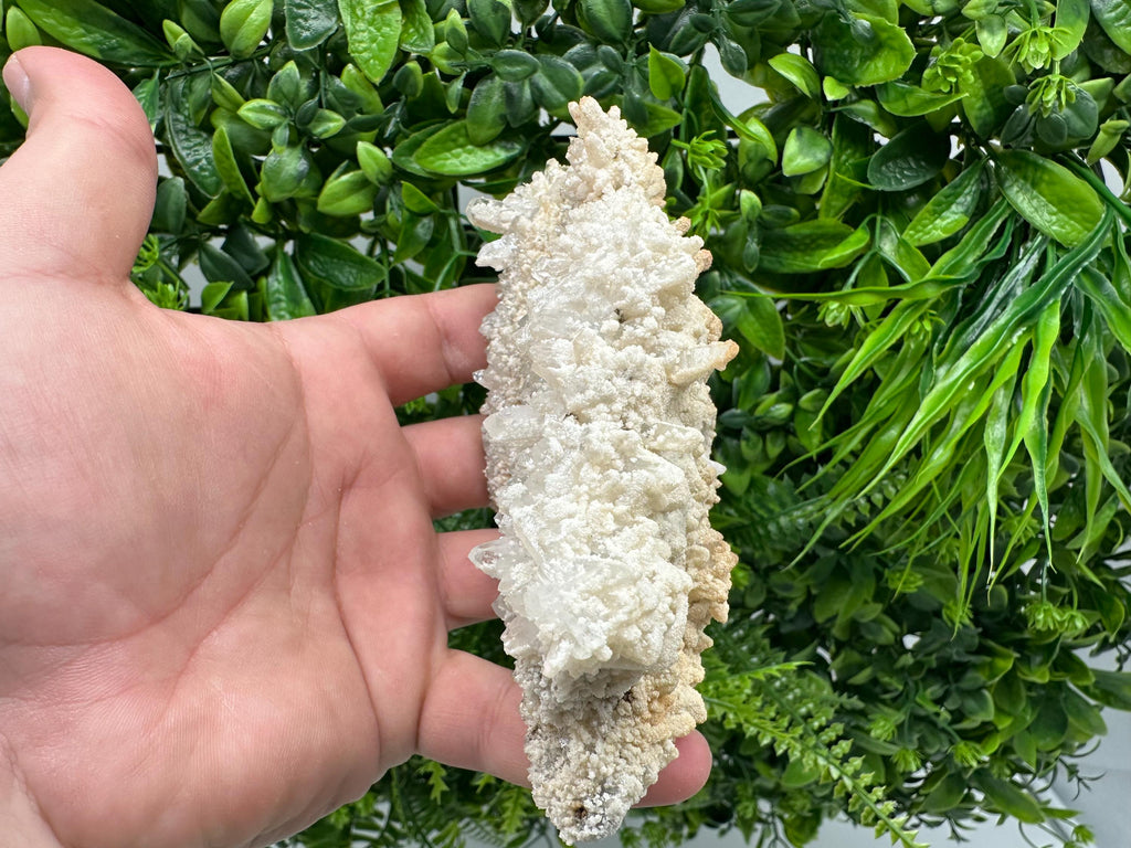 Quartz Calcite Chalcopyrite Mineral Specimen: Krushev Dol, Bulgaria