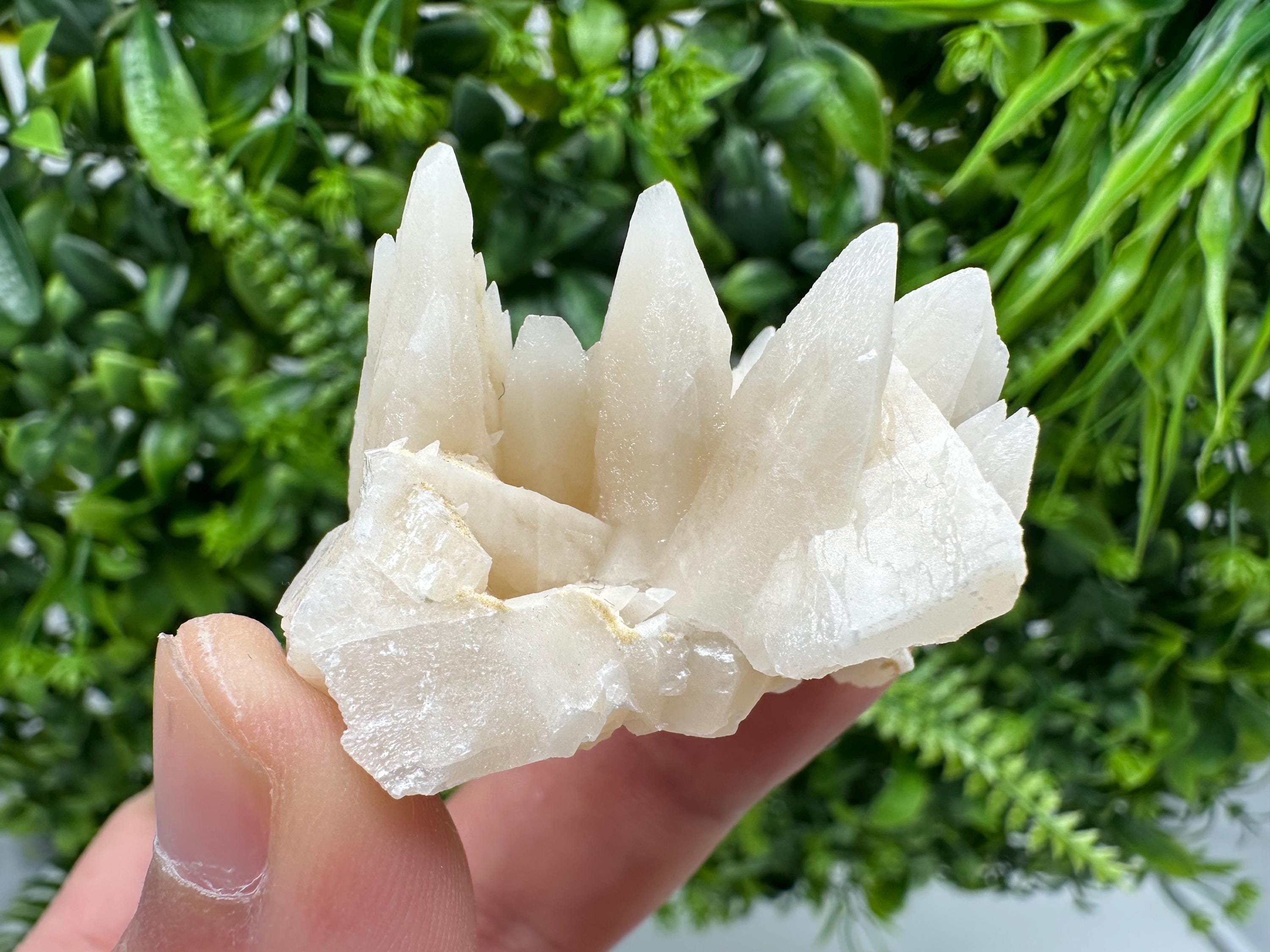 Calcite on Aragonite: Djurcovo Mine, Bulgaria Healing Crystal
