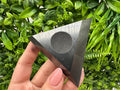 Shungite Sphere Stand: Small/Medium Crystal Ball Holder