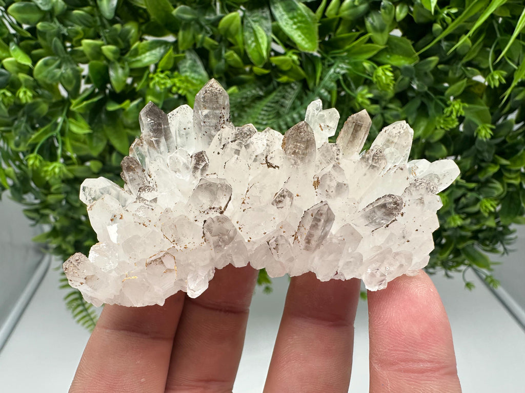 Transparent Quartz whit Siderite 9th September mine Bulgaria natural minerals souvenir crystal stone gift minerals collection rock