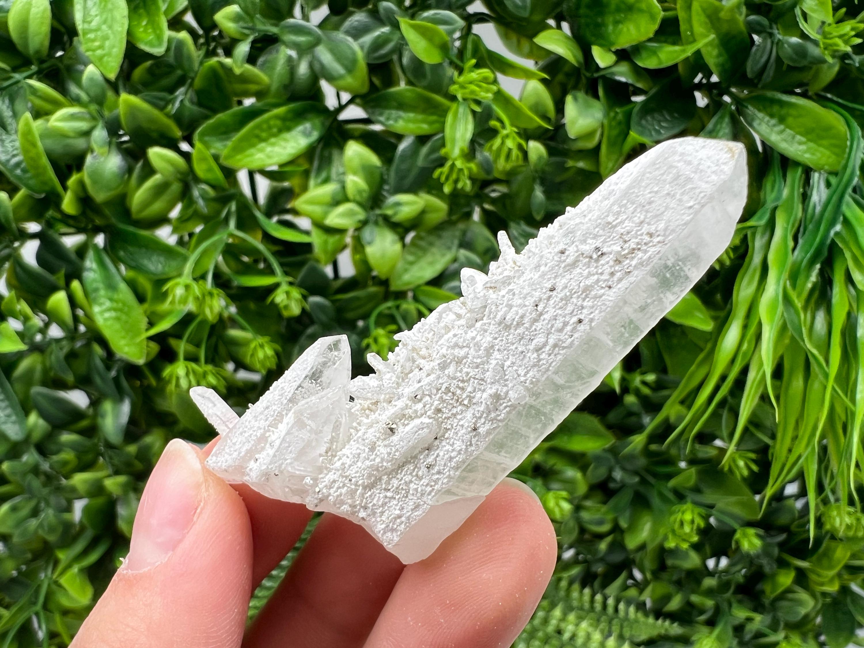 Wonderful Transparent Quartz whit Pyrite,from Krushev dol mine,Bulgaria,natural minerals,collection crystal,home decor stone,gift,quartz cls