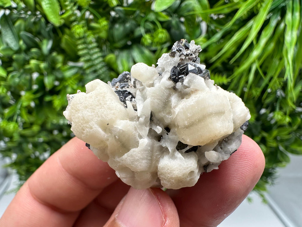 Natural Calcite Mineral Specimen: Bulgarian Home Decor Stone