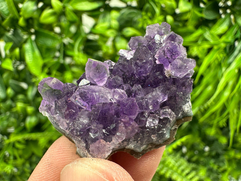 Uruguay Amethyst Crystal: Purple Quartz Cluster, Home Decor