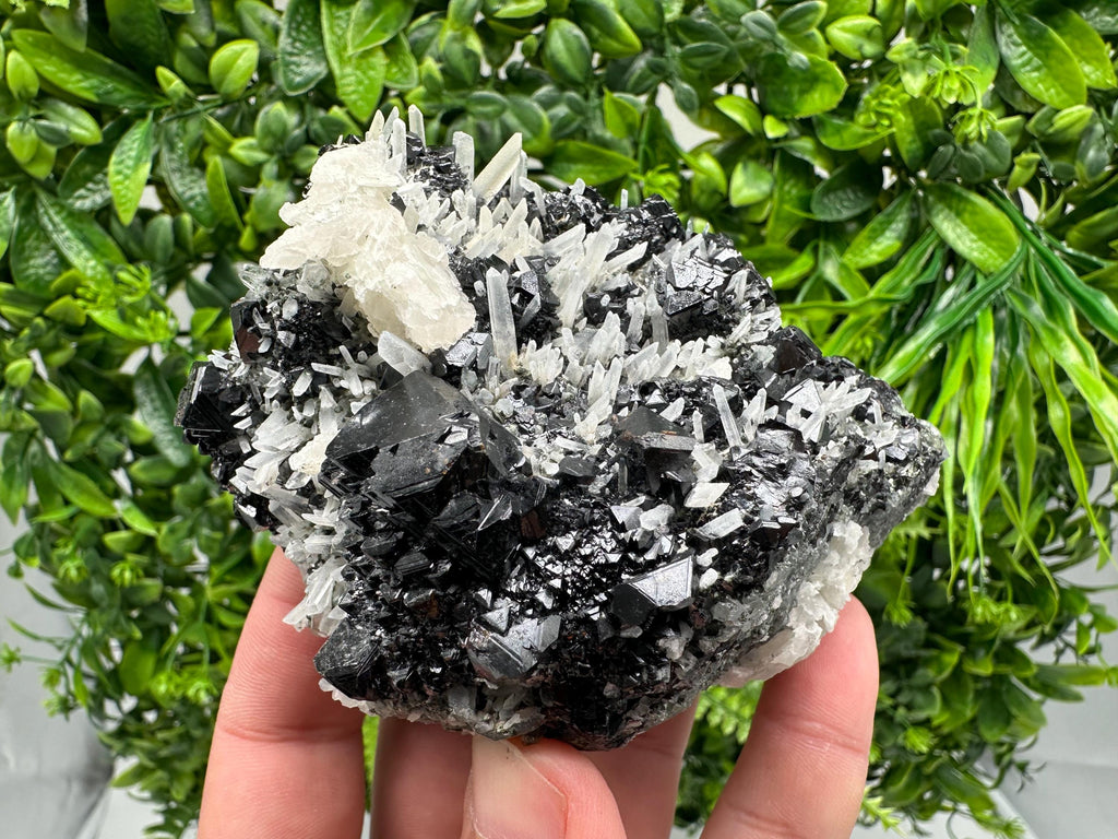 Mirror Galena, Sphalerite & Calcite Specimen: Borieva Mine, Bulgaria