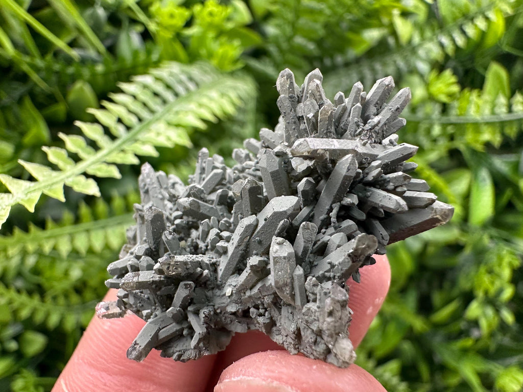 Chlorite Quartz Cluster, Rare Mineral Specimen, Bulgaria