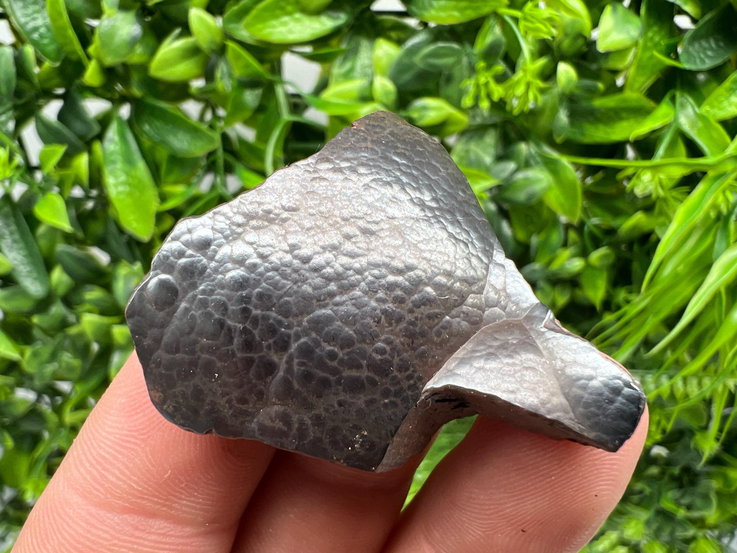 Moroccan Black Botryoidal Hematite Specimen: Chakra Reiki Crystal