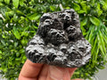 Botryoidal Black Hematite Specimen: Moroccan Crystal for Reiki Chakra