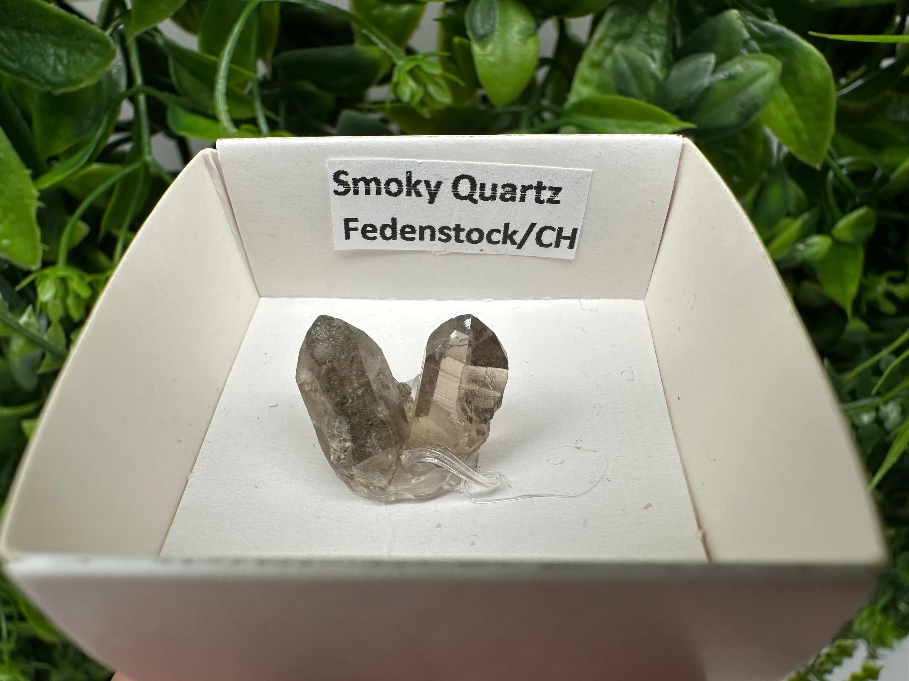 Rare Fedenstock Smoky Quartz Mineral Specimen (17 MM)