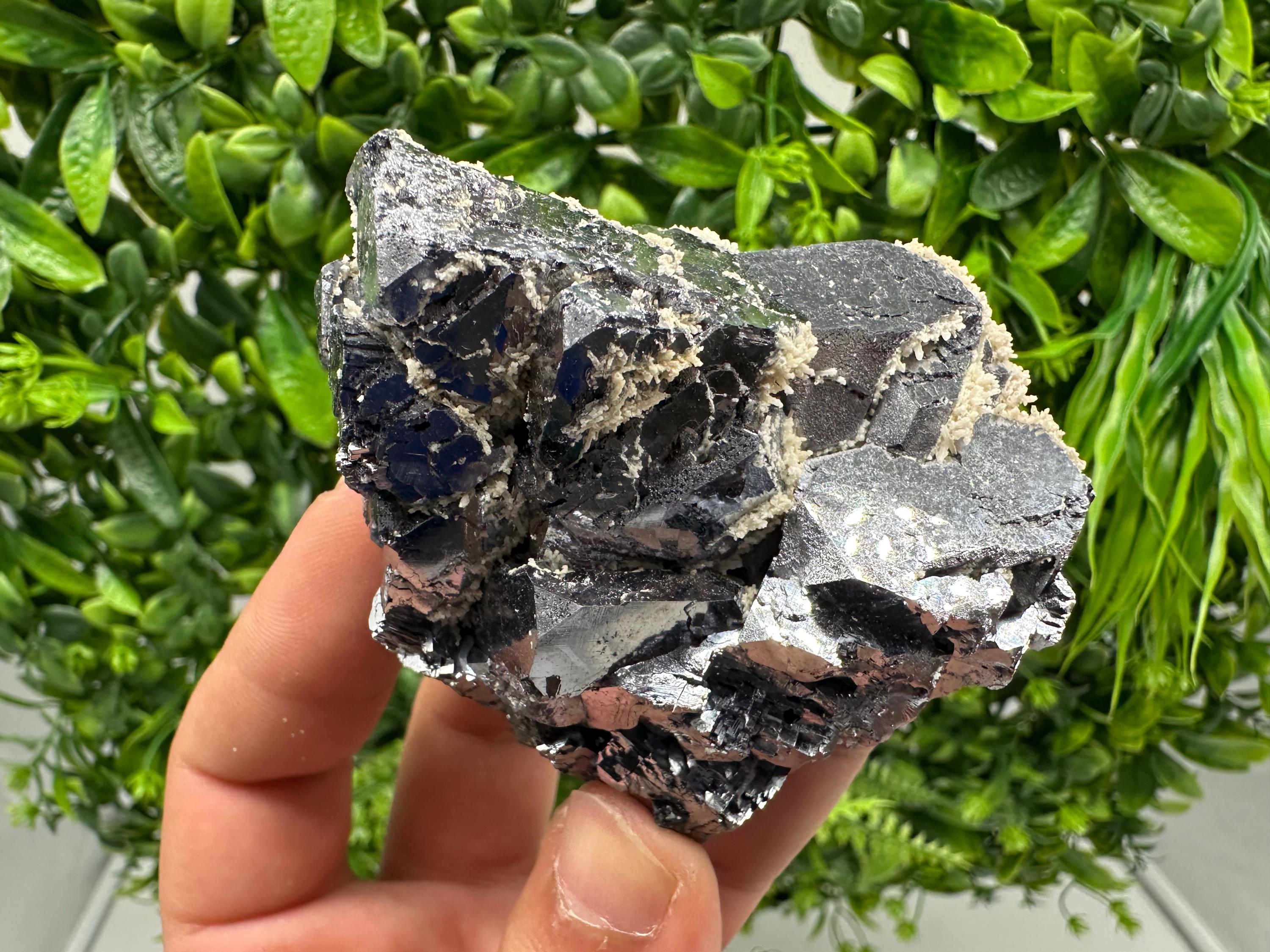 Very Rare Galena,extra mirror,Galena cubes  from Marzyan mine,Zlatograd area,Bulgaria,natural,Collection mineral specimen,home decor stone