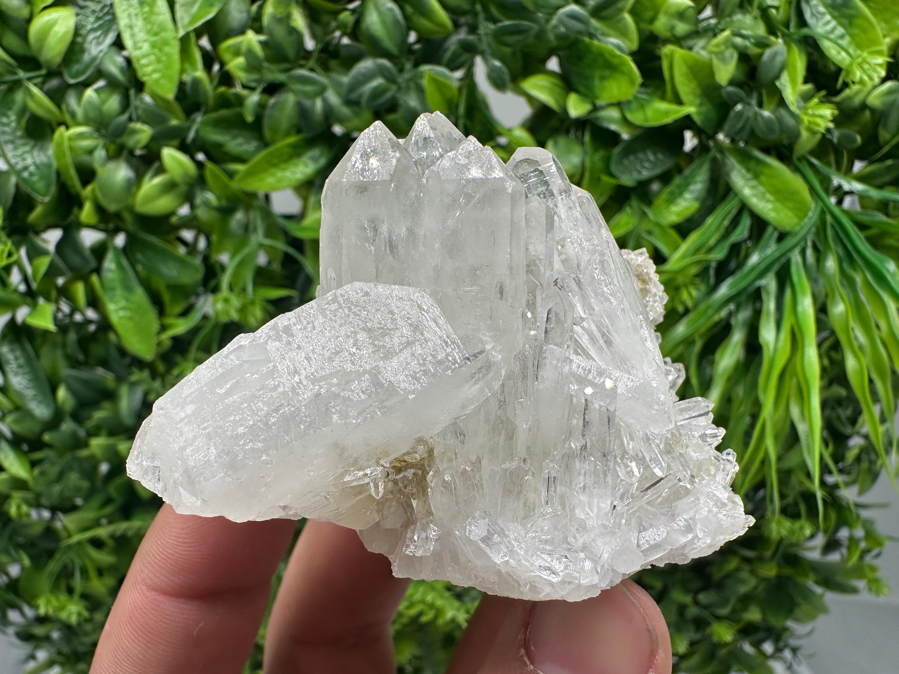 Transparent Quartz Crystal Cluster, Djurcovo Mine, Bulgaria