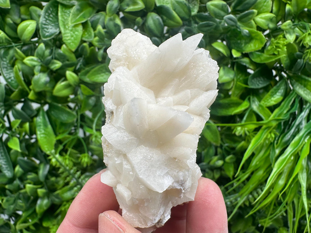 Calcite on Aragonite: Djurcovo Mine, Bulgaria Crystal