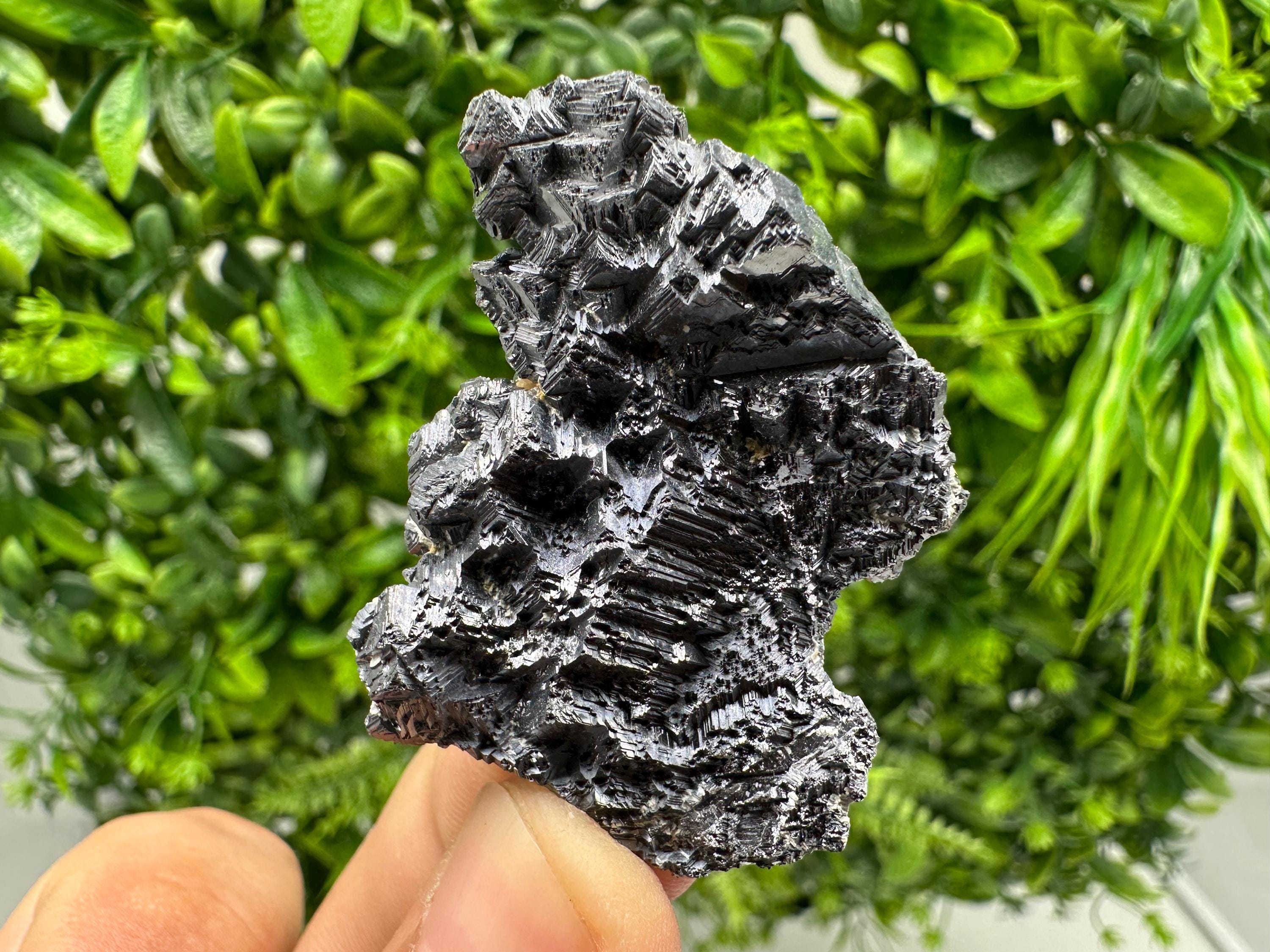 Galena Spinel Twin Mineral Specimen: Krushev dol Mine, Bulgaria