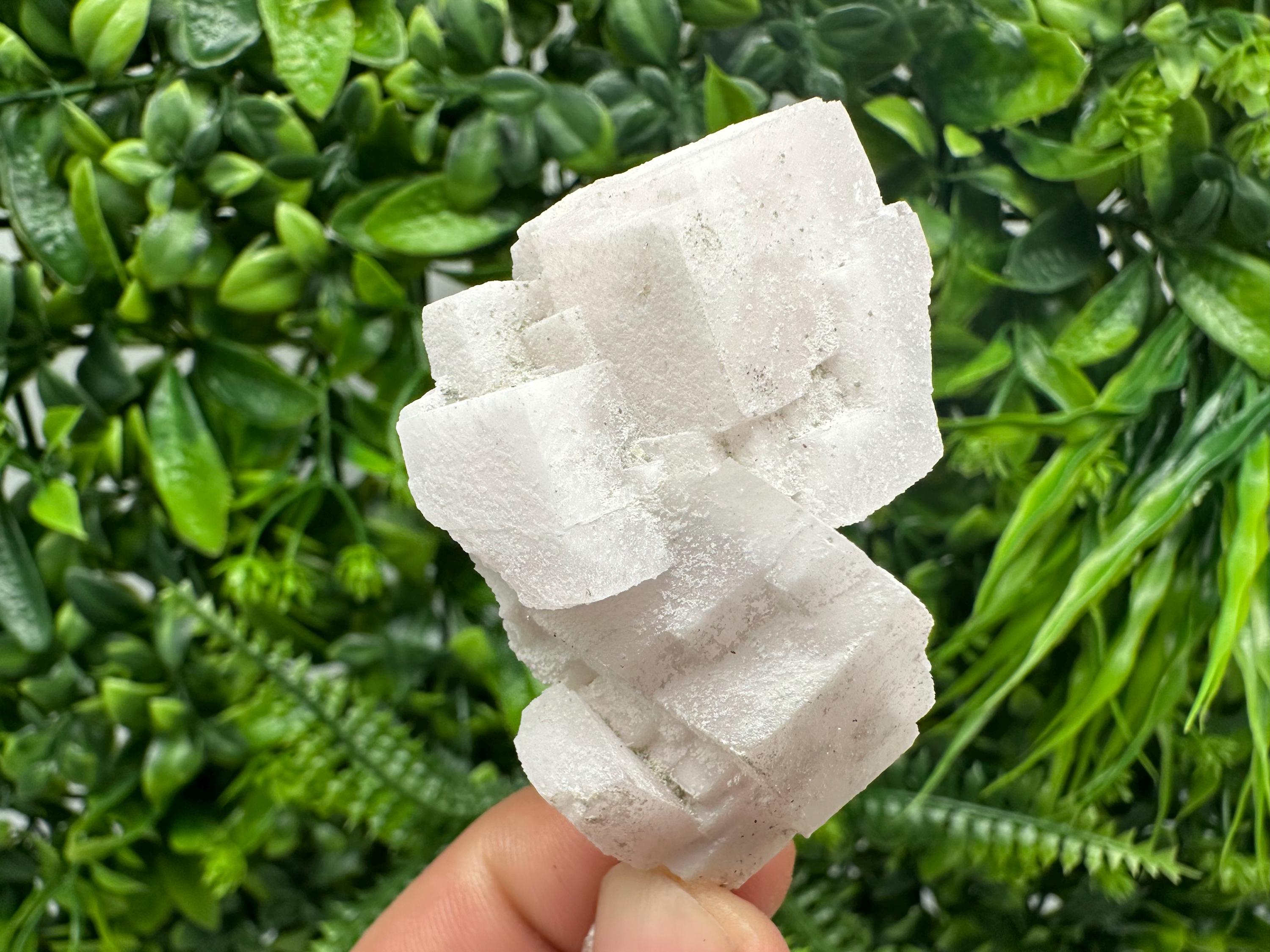 Fluorescent Mangano Calcite Specimen: Rhodopes Bulgaria Mineral