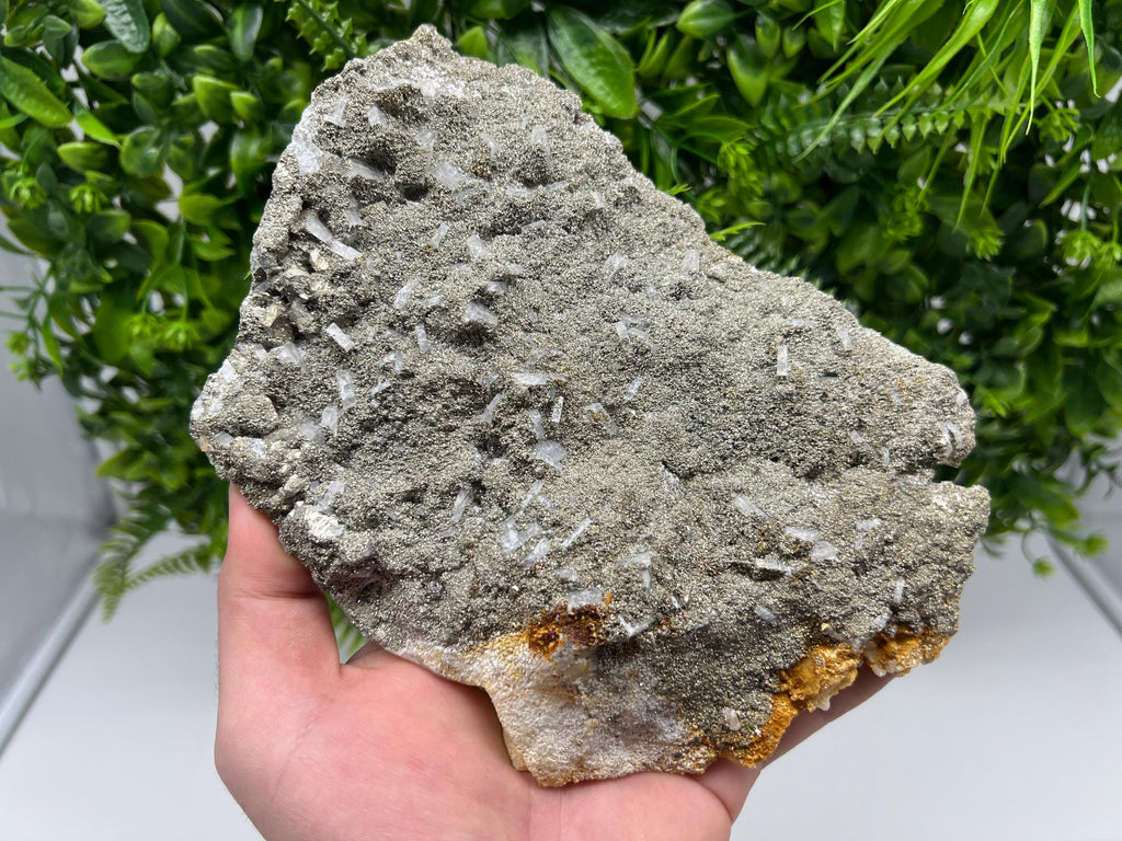 Barite Marcasite Cluster on Chalcedony, Androvo Mine, Bulgaria