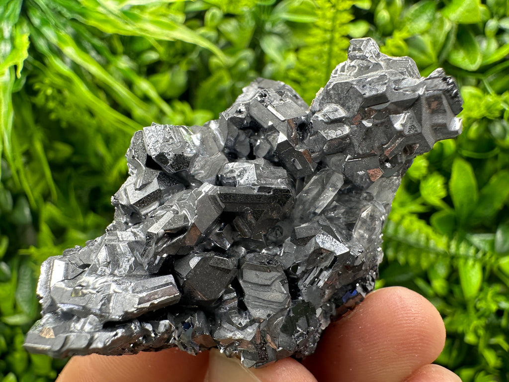 Galena Spinel Quartz Twinning Crystal - Kryshev Dol, Bulgaria