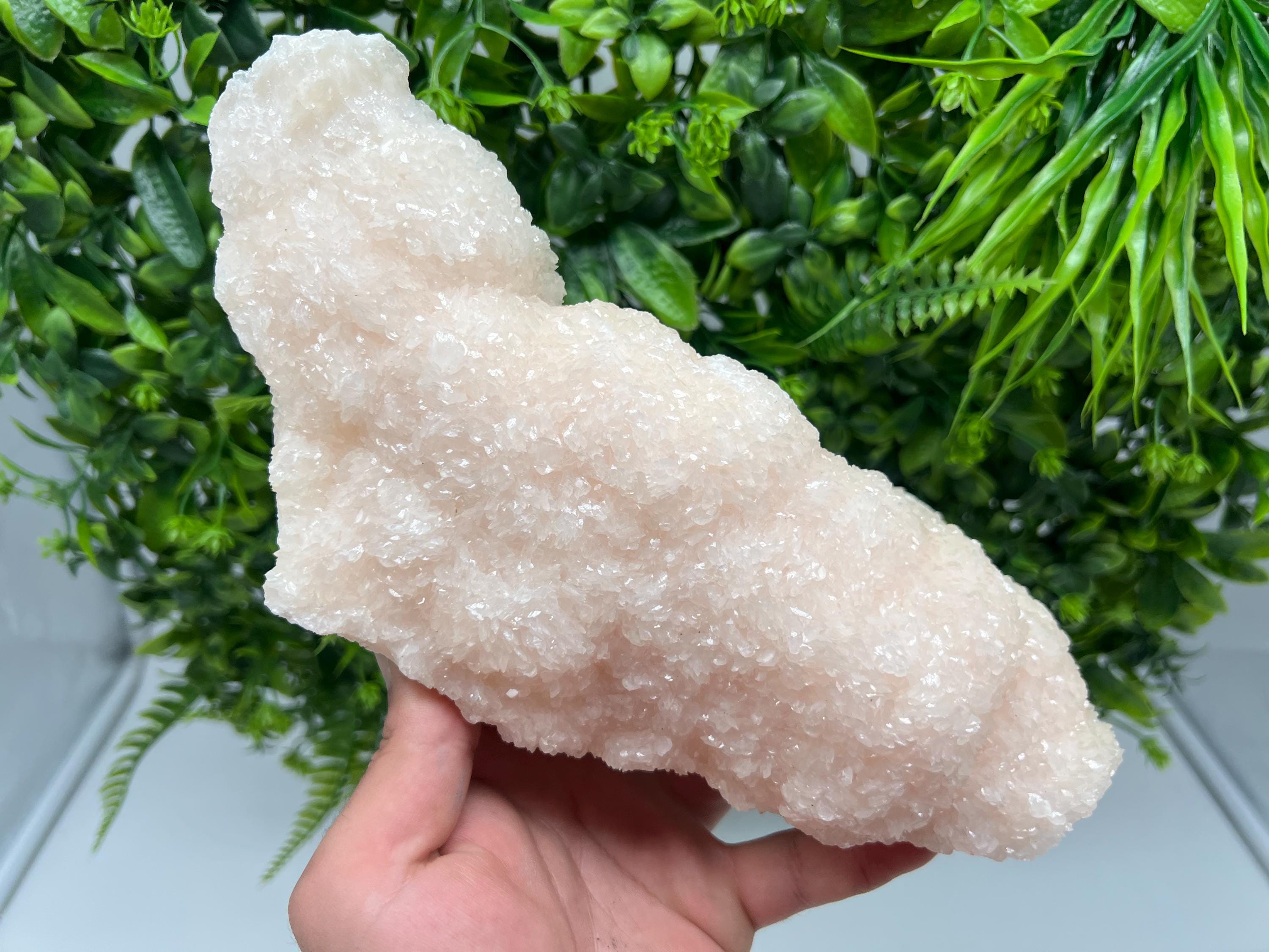 Large Mangano Calcite with Galena, Borieva Mine Crystal