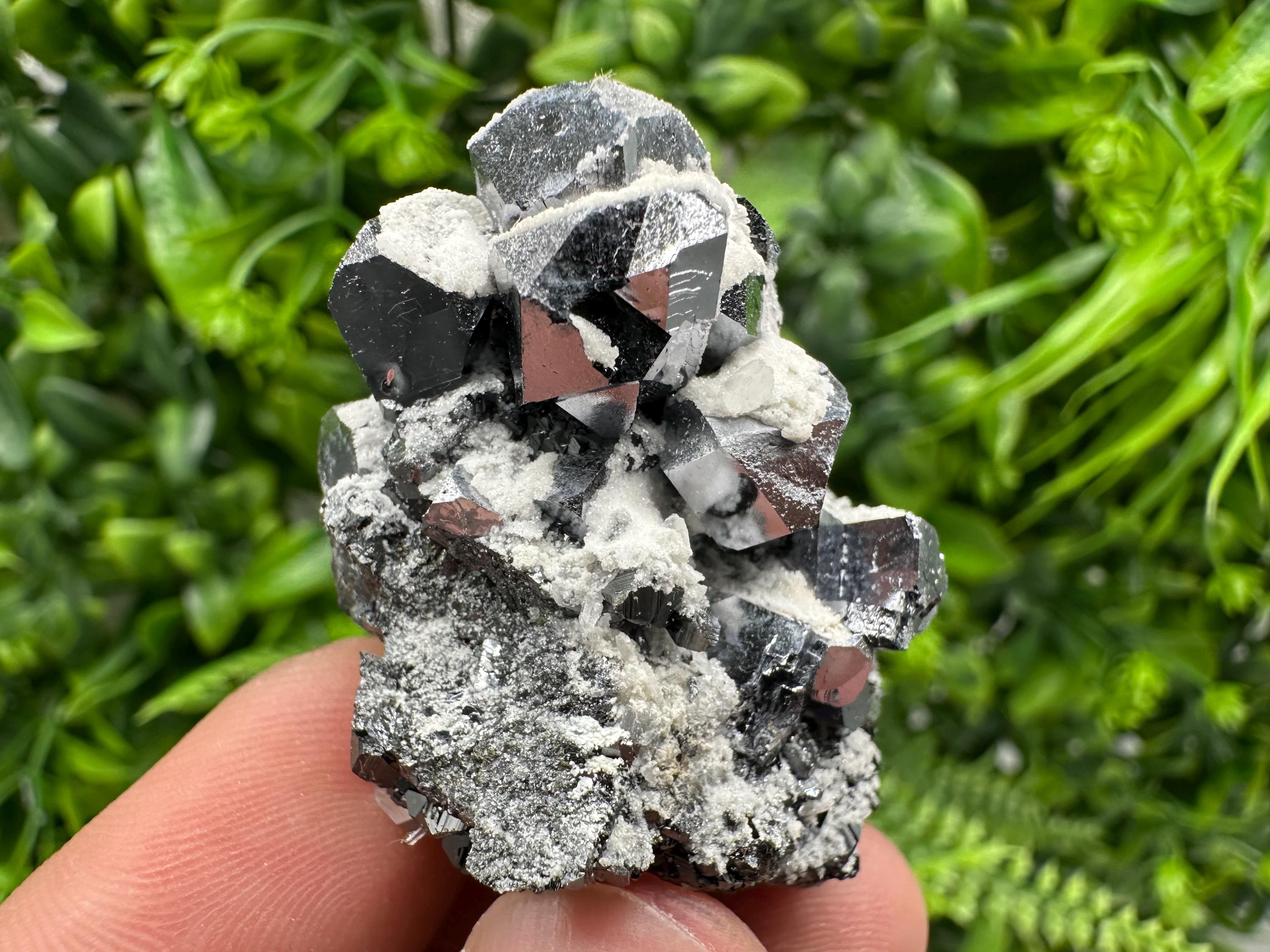 Galena Spinel with Quartz and Calcite, Borieva Mine Mineral Specimen