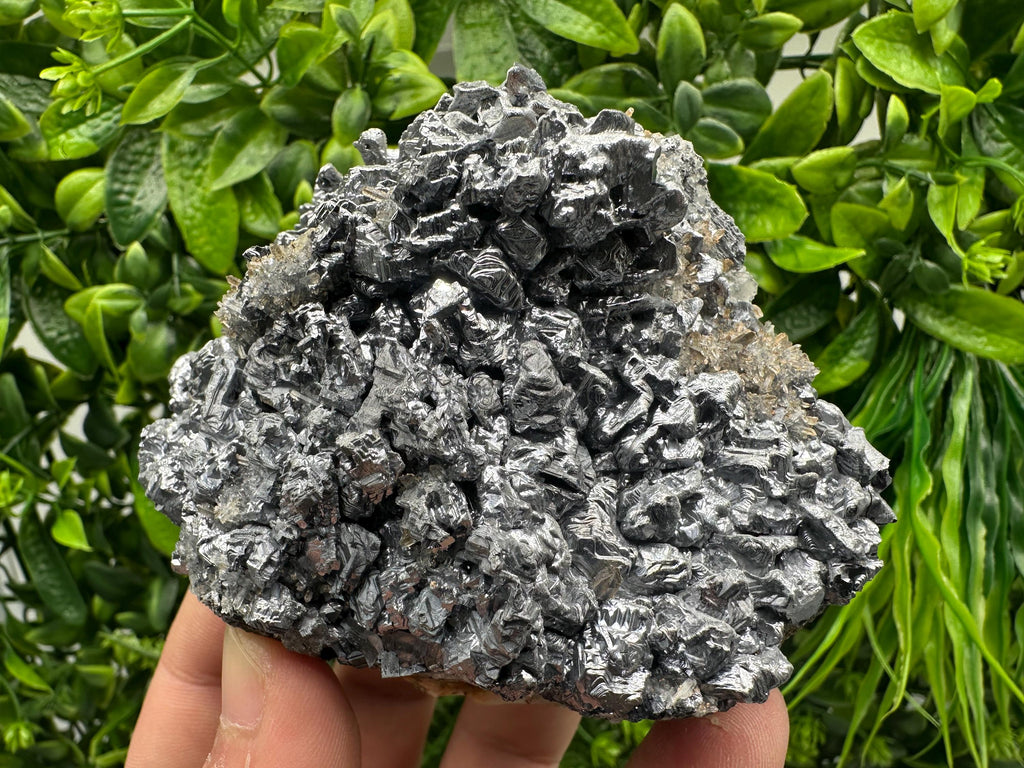 Rare Galena Cluster with Quartz - Krushev dol Mine, Bulgaria