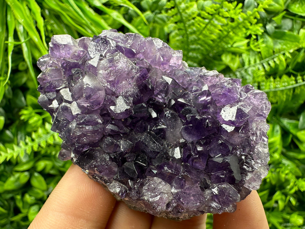 Uruguay Amethyst Cluster: Purple Quartz Crystal, Home Decor