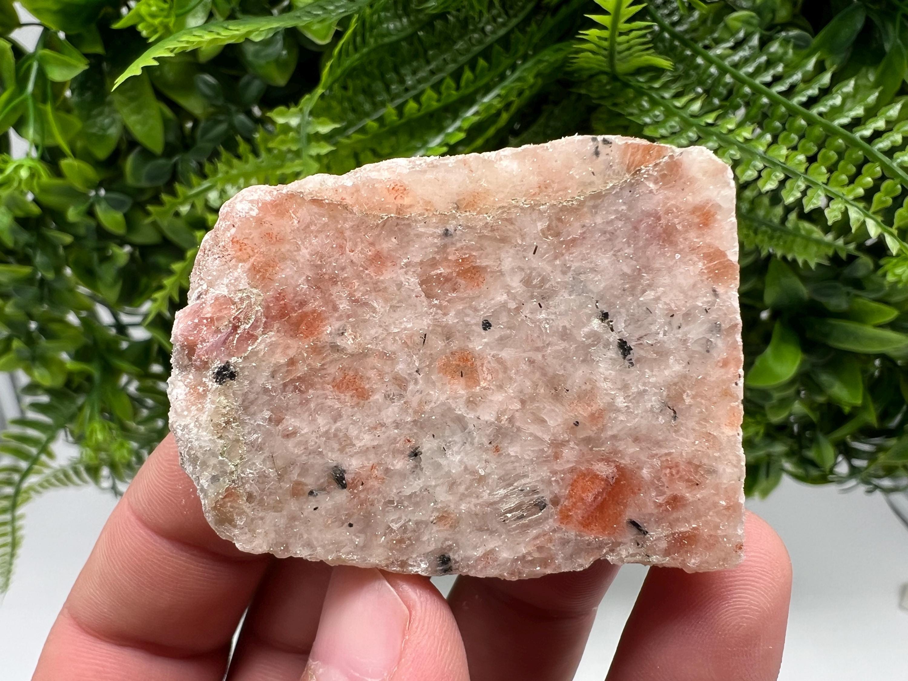 Polished Sunstone Slab: Mineral Specimen, Chakra Stone