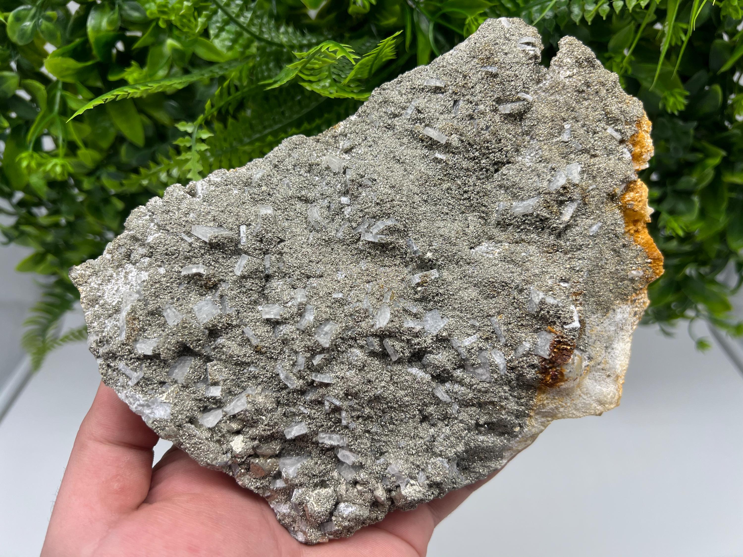 Barite Marcasite Cluster on Chalcedony, Androvo Mine, Bulgaria