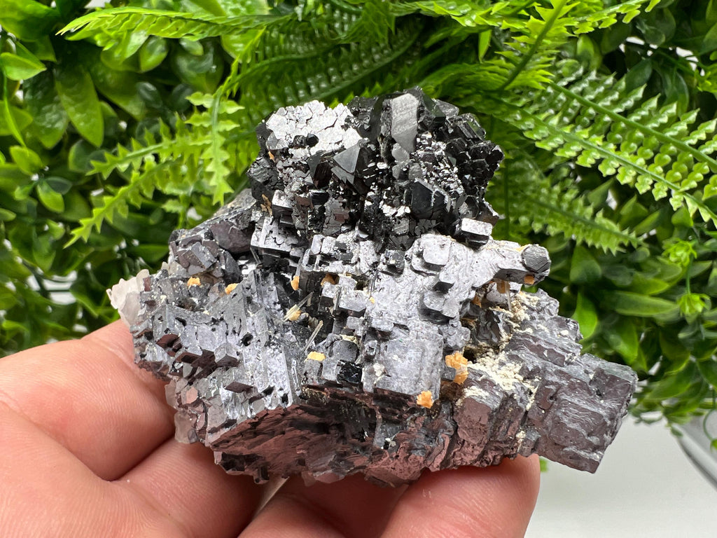 Collected Skeletal GALENA whit Sphalerite from Krushev dol mine,Madan,Bulgaria,natural,collectible mineral specimen home decor stone,gift
