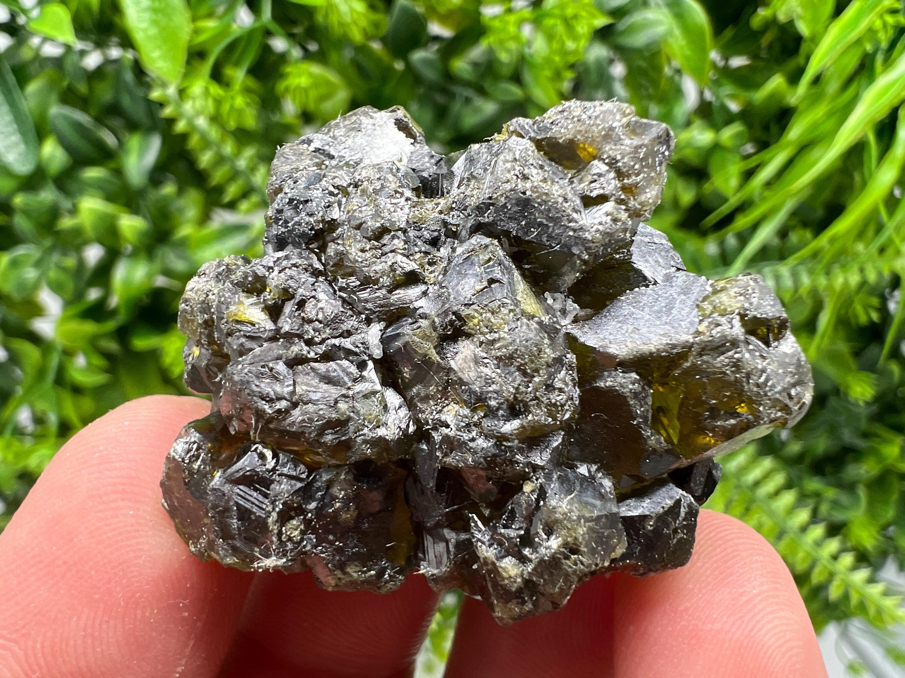 Green Cleiophane Sphalerite Gem, Rare Crystal Mineral Specimen