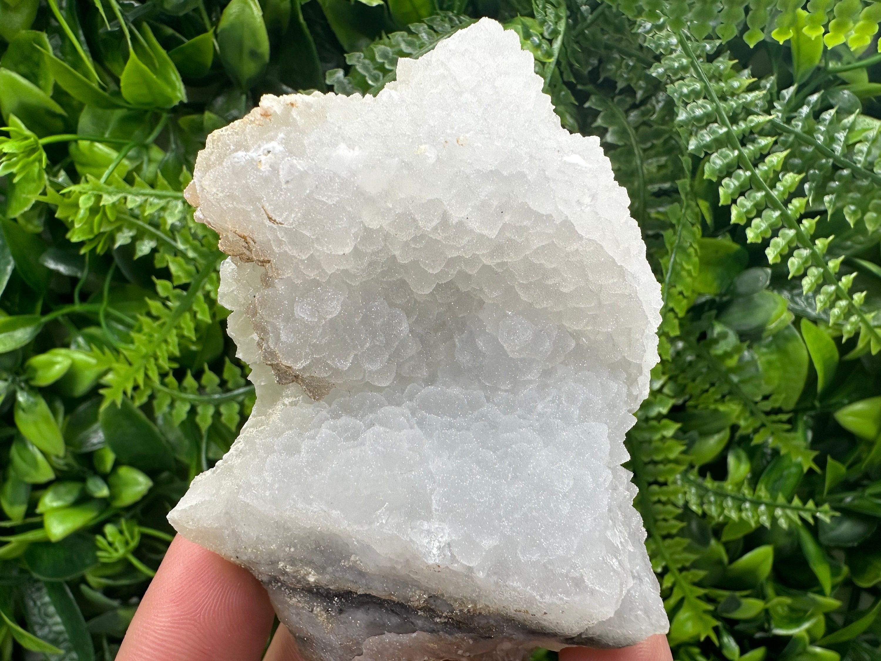 Chlorite Chalcedony Quartz Cluster, Madan Bulgaria