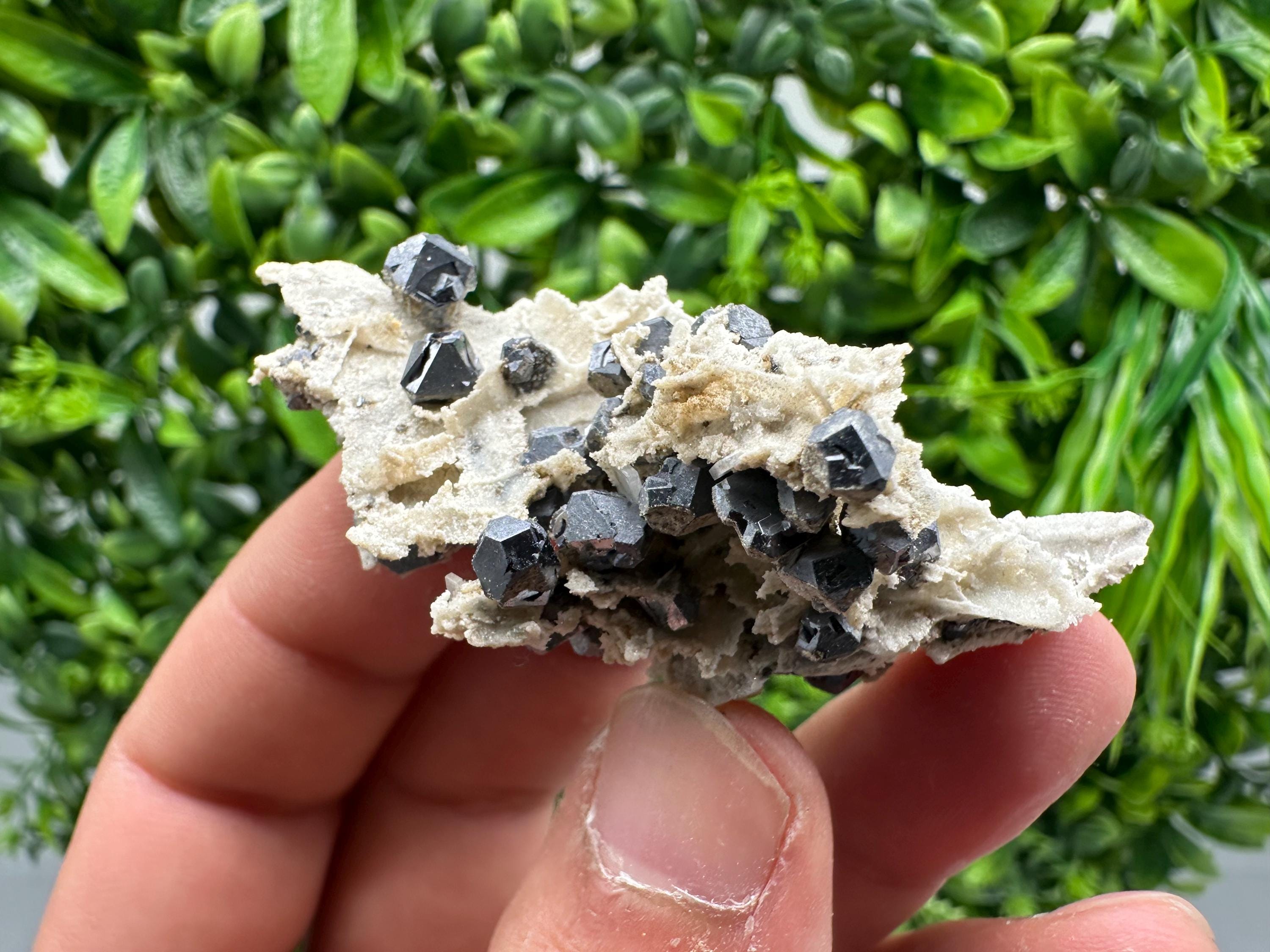 Rare Galena on Chalcedony Specimen, Krushev Dol Mine, Bulgaria