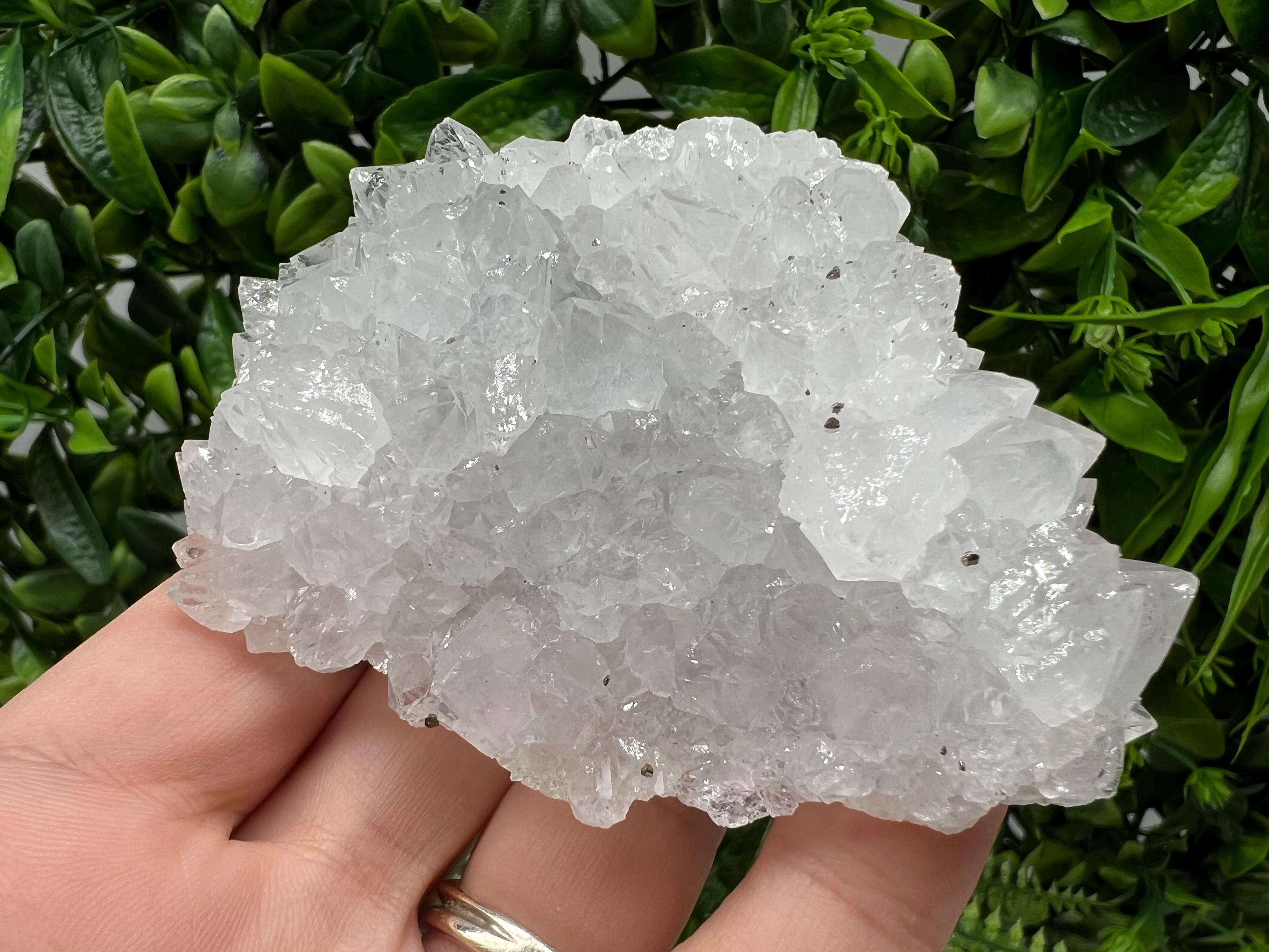 Transparent Quartz on Chlorite Matrix, Borieva Mine, Bulgaria