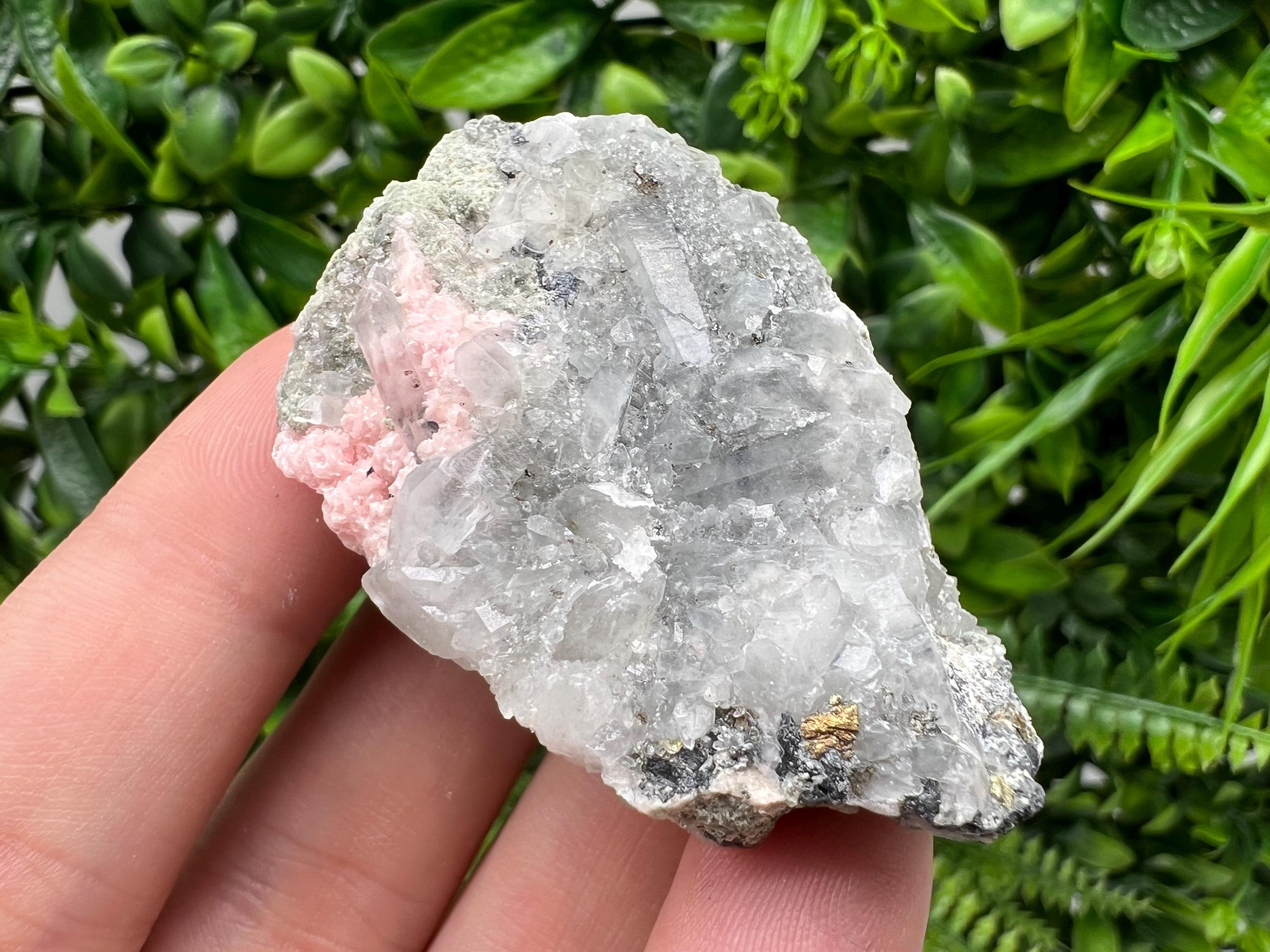 Pink Rhodochrosite Crystal, Starnica Mine, Bulgaria