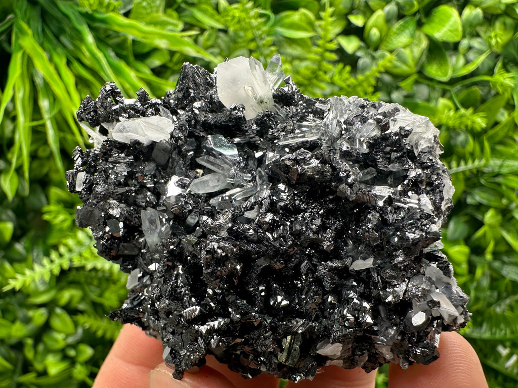 Pyrite Calcite on Sphalerite with Quartz, Bulgaria Mineral Specimen
