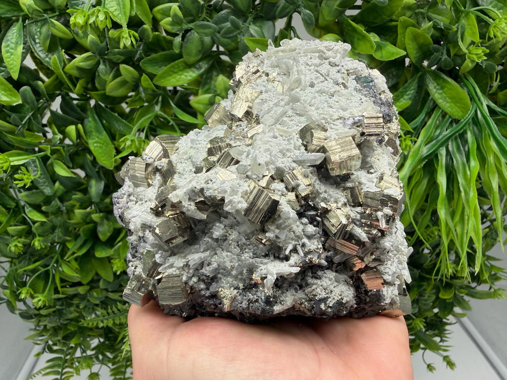 Pyrite Sphalerite Quartz  Mineral Specimen, Krushev dol Mine