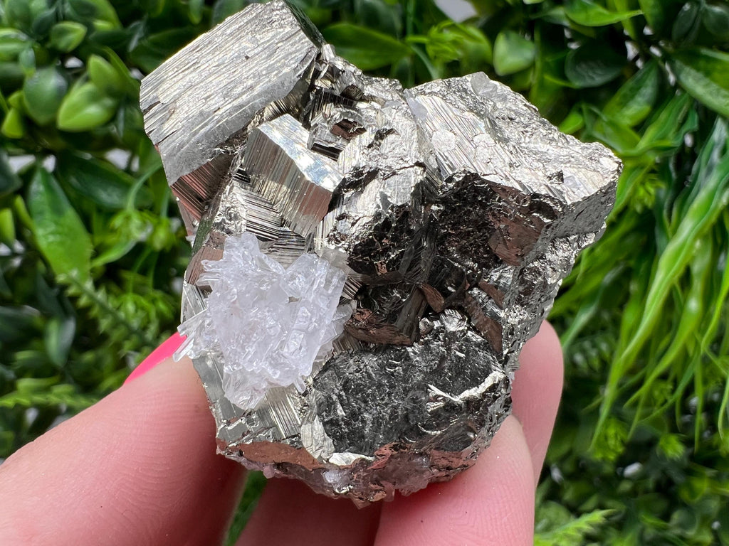 Rare Pyrite Cluster, Natural Crystal Mineral Specimen, Bulgaria
