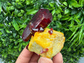 XXL Laboratory Pruskite Ruby Crystal on Matrix
