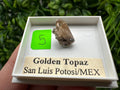 Golden Topaz Crystal, Mineral Specimen from Mexico