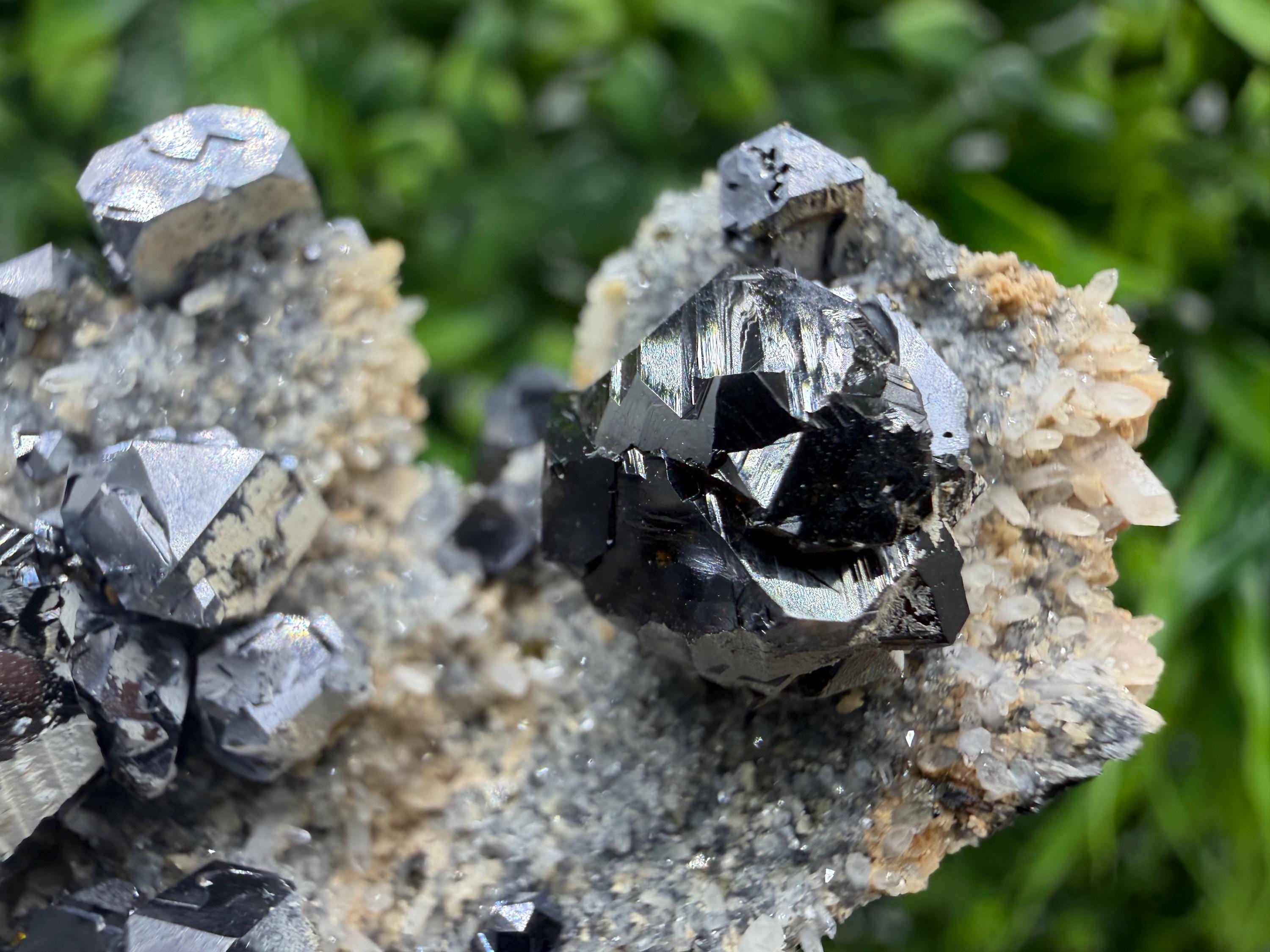 Stunning Gems Sphalerite Cleiopfane on Quartz from Krushev dol mine,Madan,Bulgaria,natural,collectible mineral specimen,home decor stone