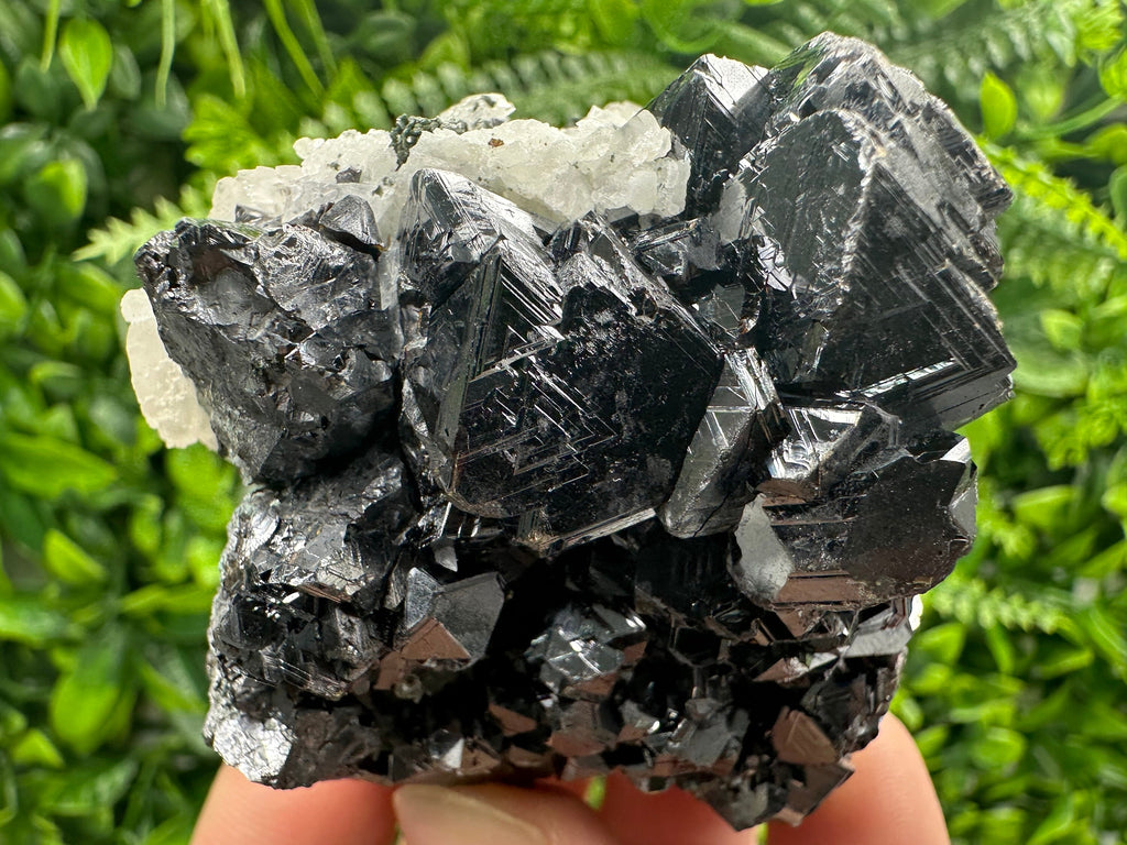 Black Sphalerite Cluster: Natural Mineral Souvenir, Borieva Bulgaria