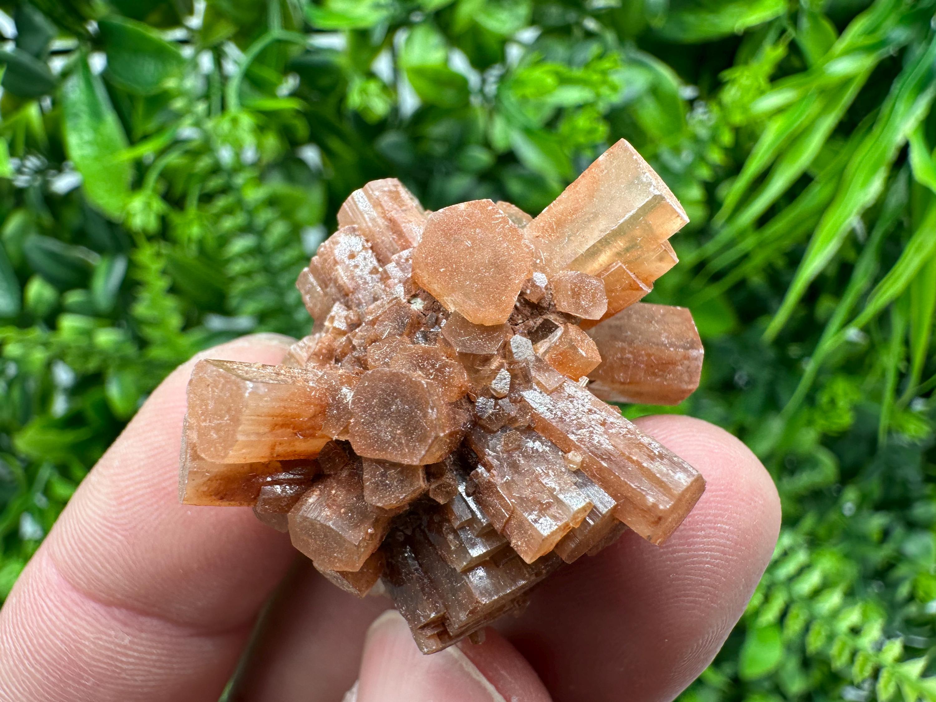 Moroccan Aragonite Sputnik Cluster: Raw Crystal Stone Decor