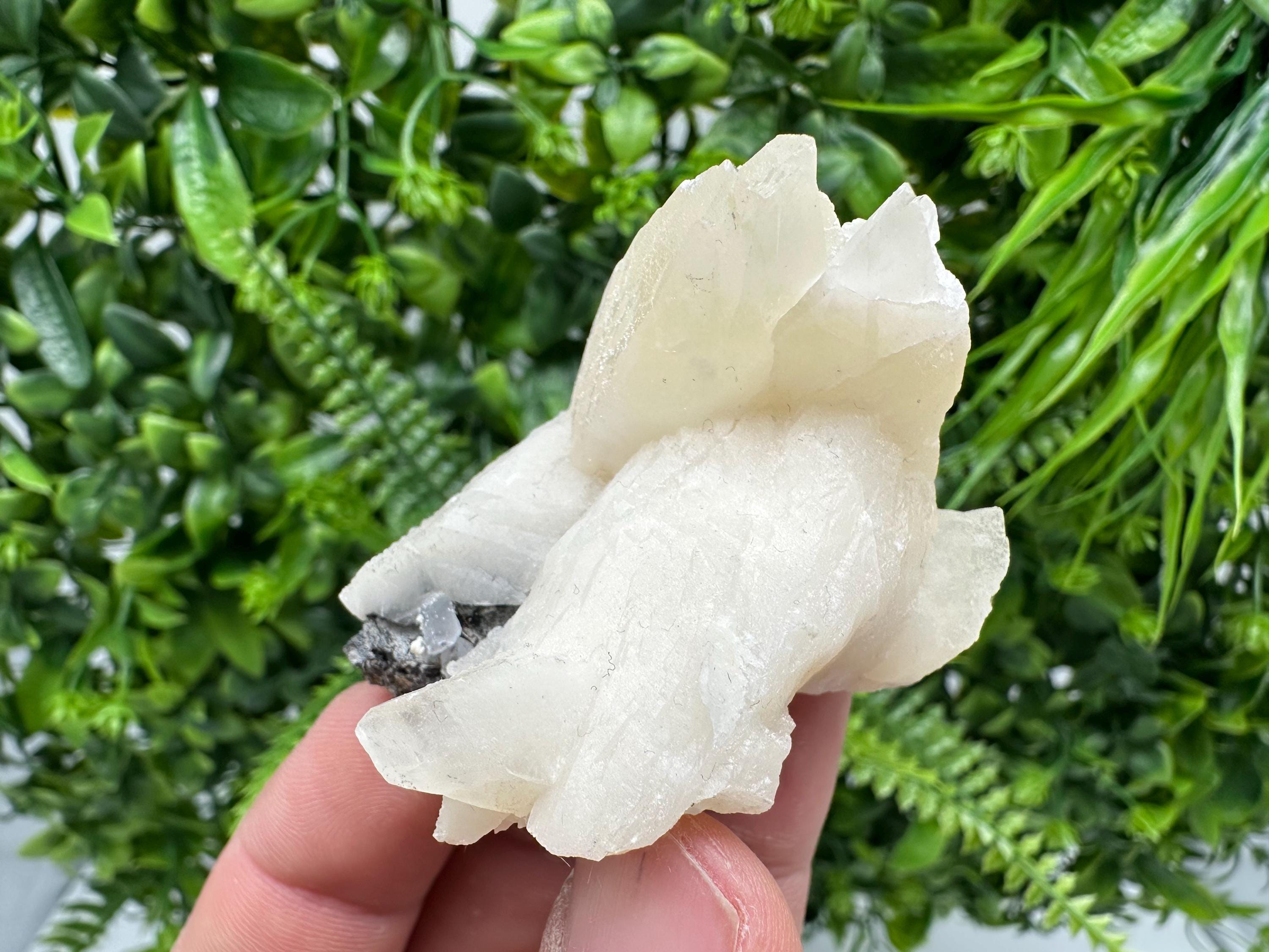 Calcite on Aragonite: Djurcovo Mine, Bulgaria Healing Crystal