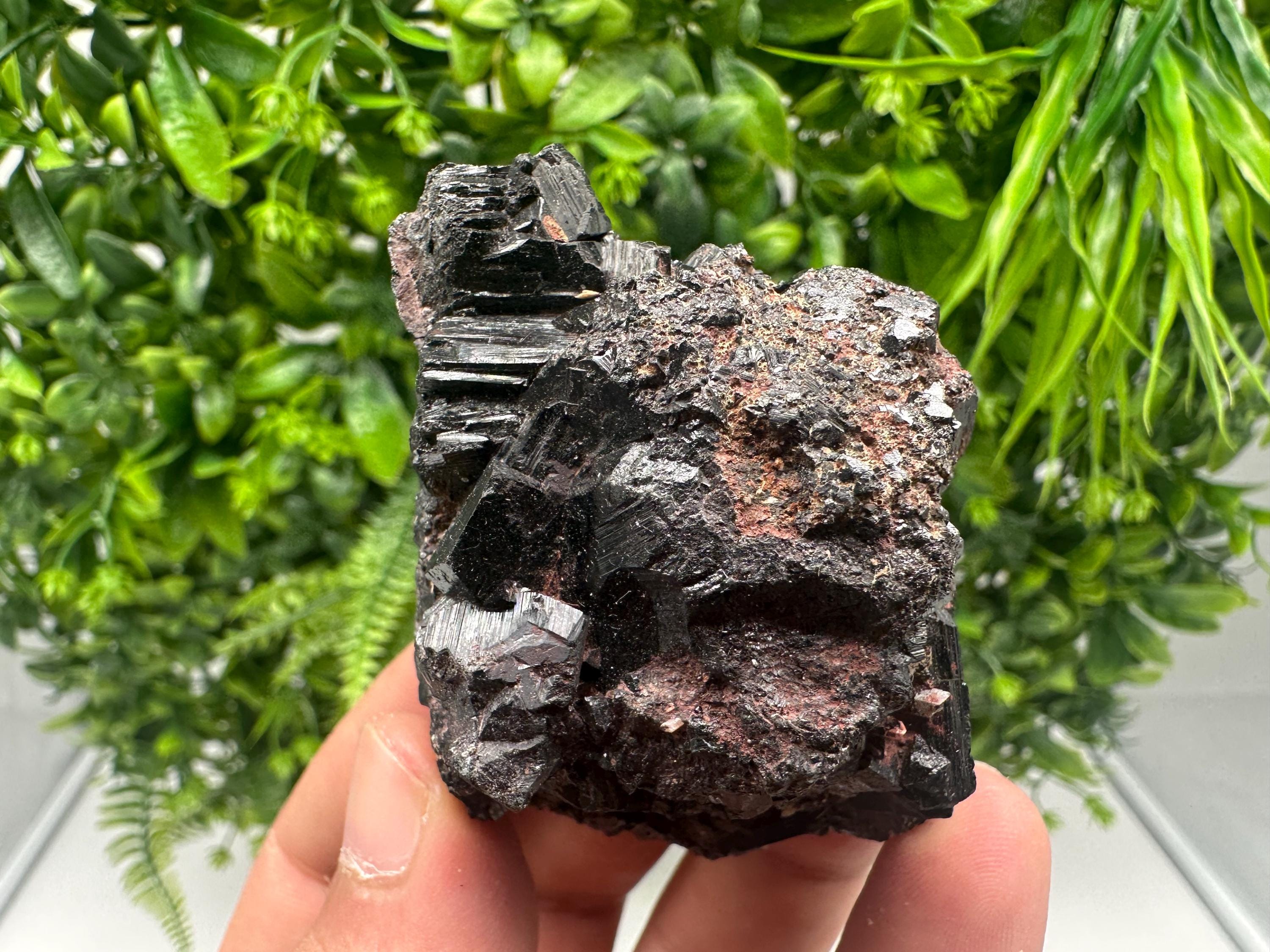 Rare Tourmaline,Rubellite from Vitosha Mountain,Bulgaria,Large Black Tourmaline,Rubellite,mineral specimen,collection,collections Tourmaline