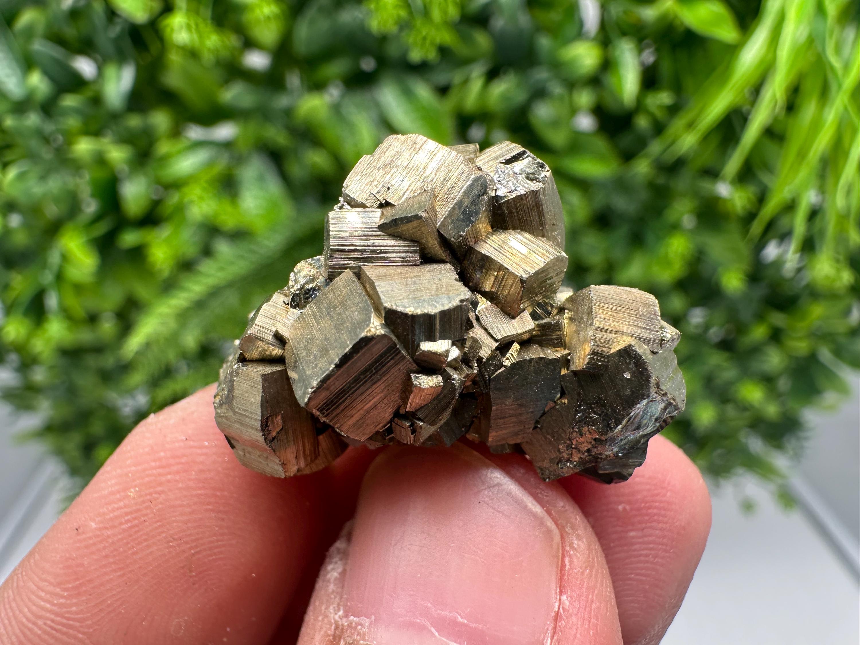 Wonderful Rainbow Pyrite whit Calcite,natural minerals souvenir Crystal,collection stone,rare minerals,home decor,Borieva Bulgaria