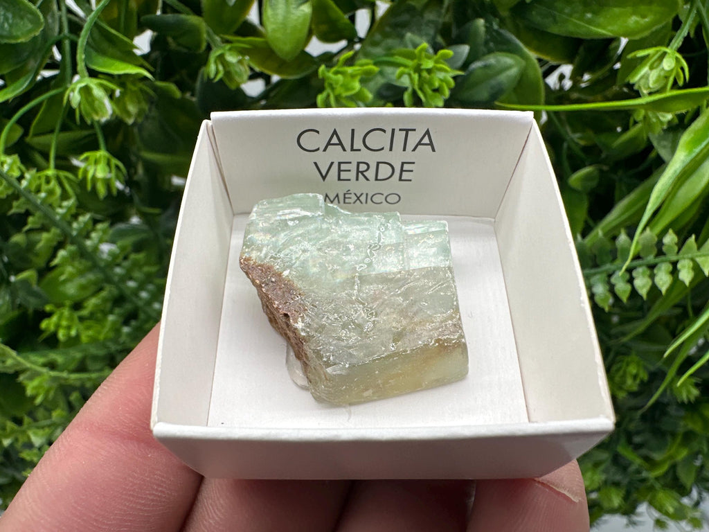 Mexican Green Calcite Chunk - Ethically Sourced Mineral Specimen
