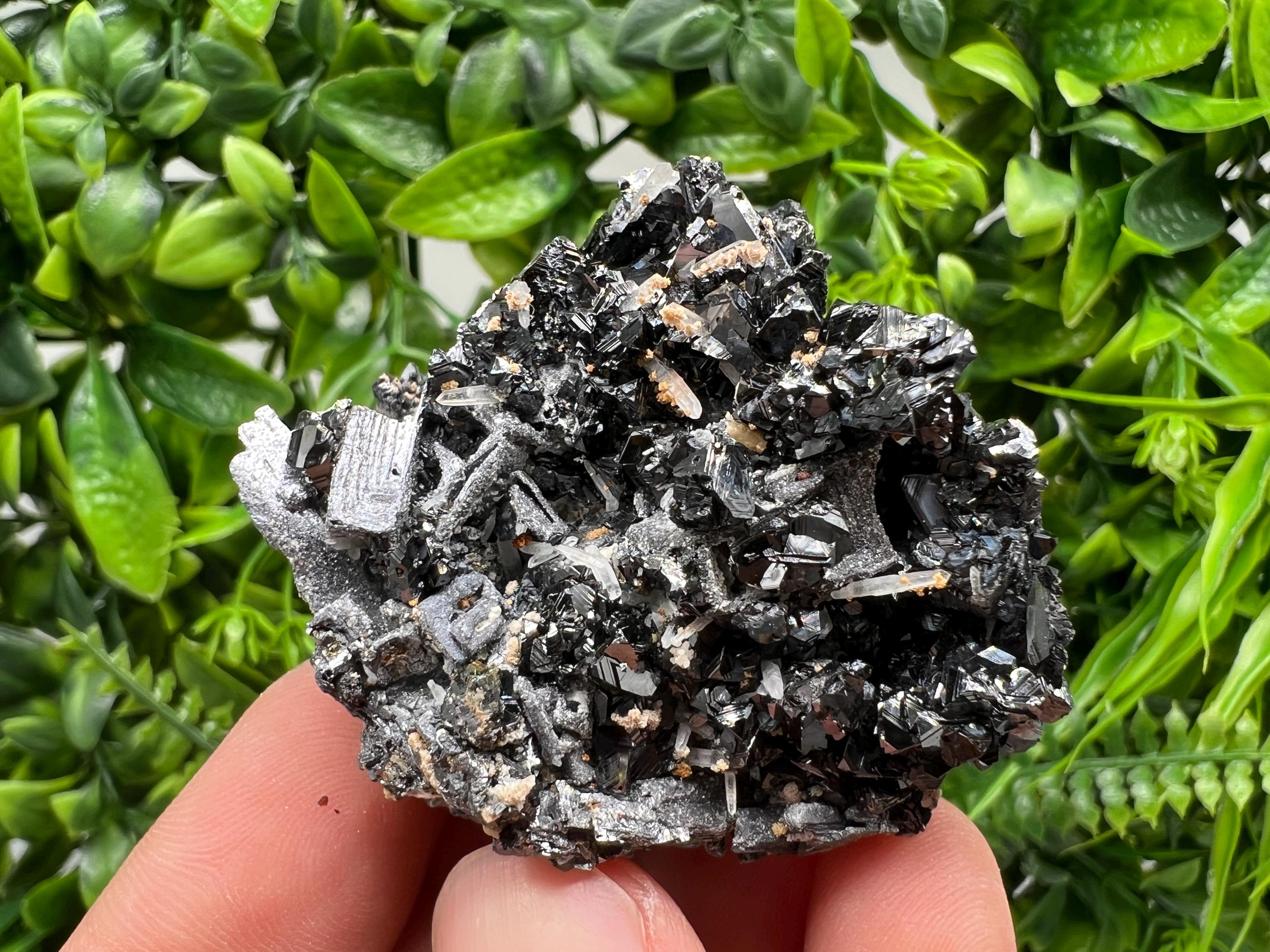 Skeletal Galena Sphalerite Mineral Specimen: Madan Bulgaria Collectible
