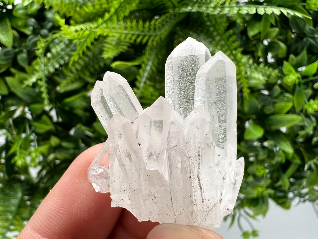 Transparent Quartz Mineral Specimen, Bulgaria Home Decor Stone
