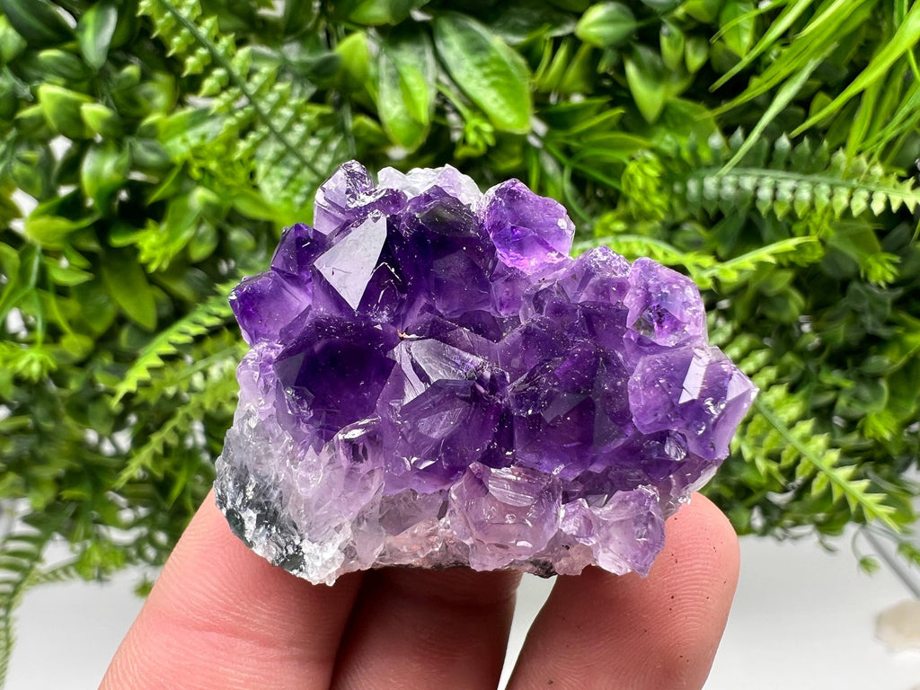 Uruguay Amethyst Cluster: Purple Quartz Crystal, Home Decor