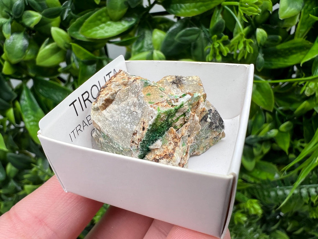 Rare Raw Tirolite Specimen: Granada Spain Mineral Collection (3.5/3 cm)